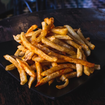 French fries at Marwadi Café